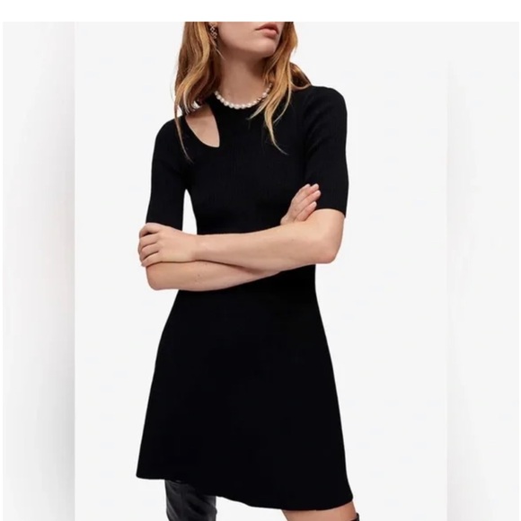 Maje Dresses & Skirts - Maje Ribbed Knit Dress